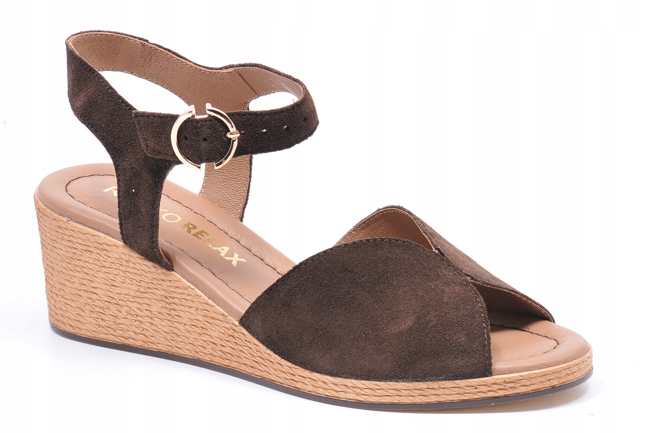 Sandály Ryłko 4RG39_W Hnědé Velikost 36