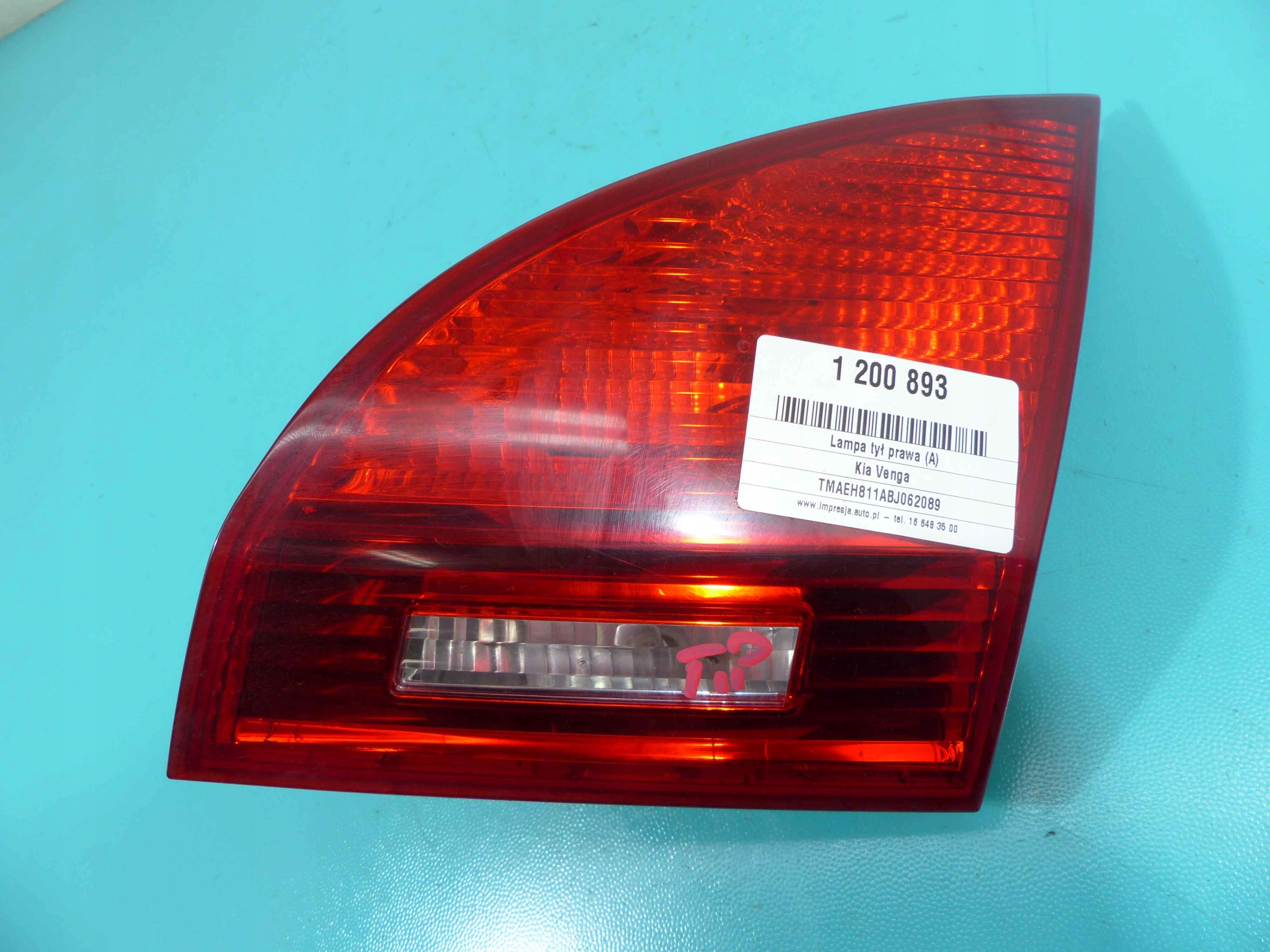 ФАРА ЗАД. ПРАВА КРИШКИ KIA VENGA 09-14 OE