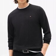 Svetr Tommy Hilfiger pánský černý klasický bavlněný M (nový)