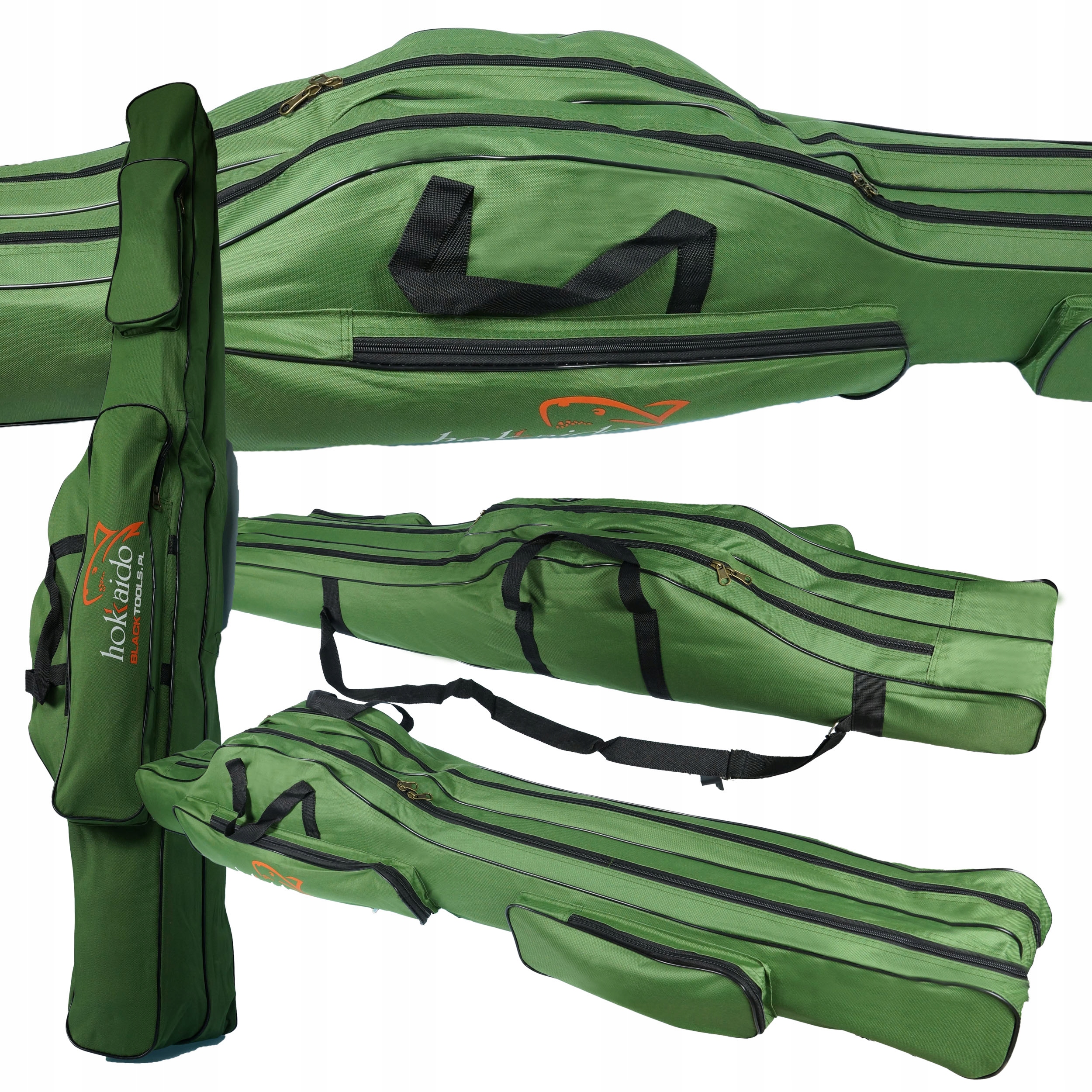 

Torba Pokrowiec Wędka 2+2 komory 130cm Hokkaido