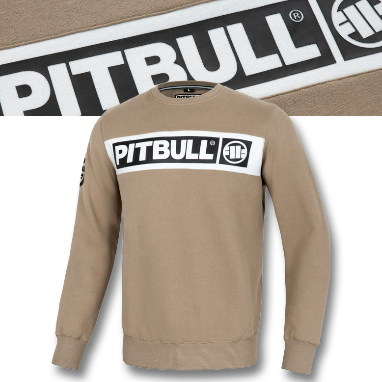 Męska Bluza Pitbull West Coast Bez Kaptura Sherwood Różne