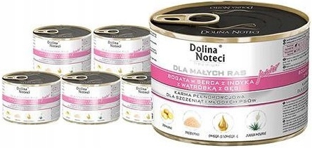 

Dolina Noteci Junior Serca z indyka 12x185g