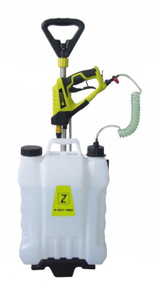 Akumulátorový Postrekovač 15L Pištoľ 2 koncovky na nastavenie trysky