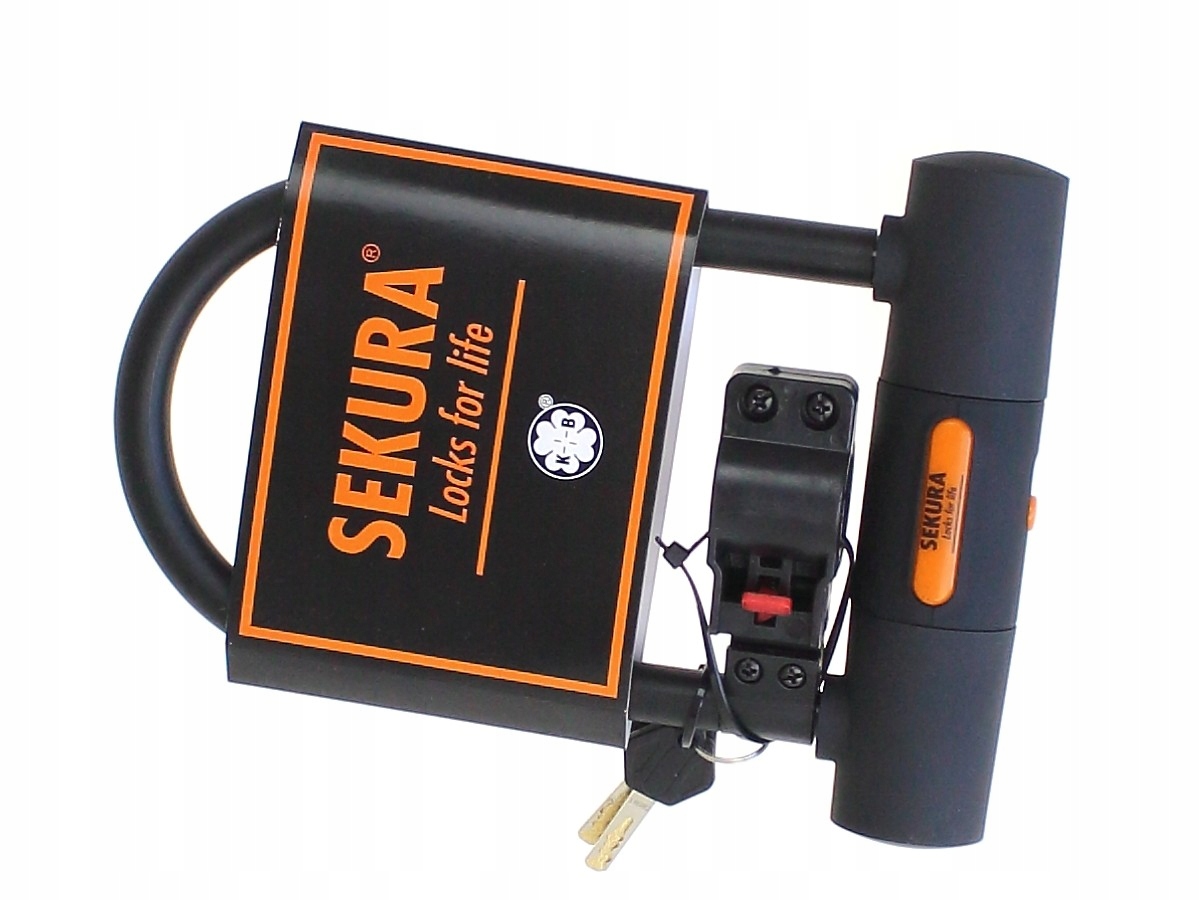 

Zamykanie Rowerowe U-lock Sekura Kb 30518MMX24,5CM
