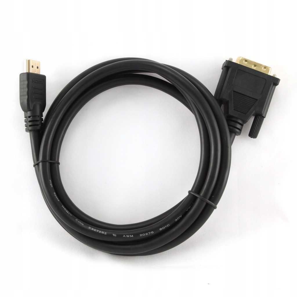 KABEL HDMI - DVI PRZEWÓD PRZEJŚCIÓWKA DWUKIERUNKOWY WIDEO HDMI DVI 4,5M Marka Gembird