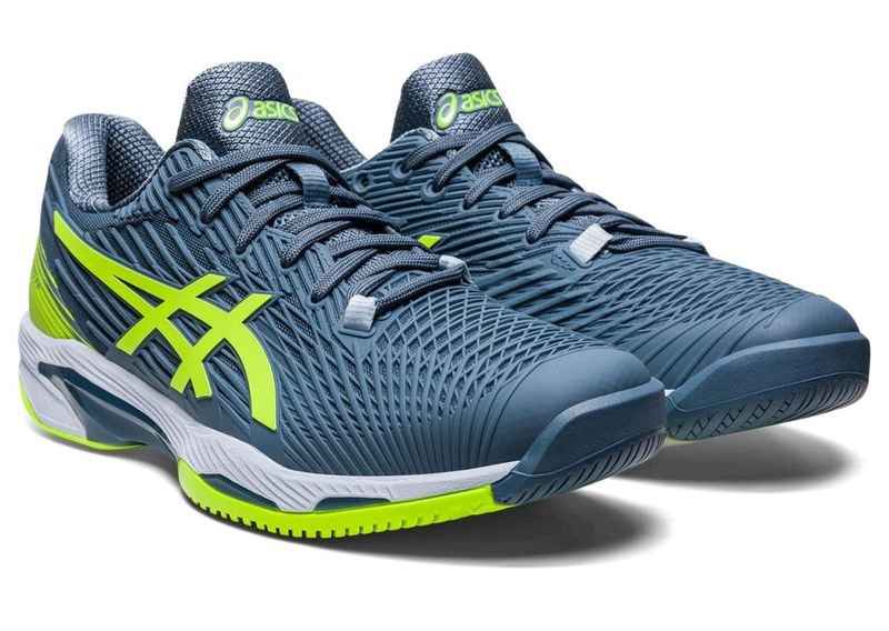 Buty tenisowe męskie Asics Solution Speed Ff 2 Ac Steel Blue 40