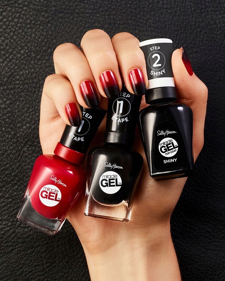 Sally Hansen Miracle Gel лак для нігтів Onyx-pected 849/460 — фото 9
