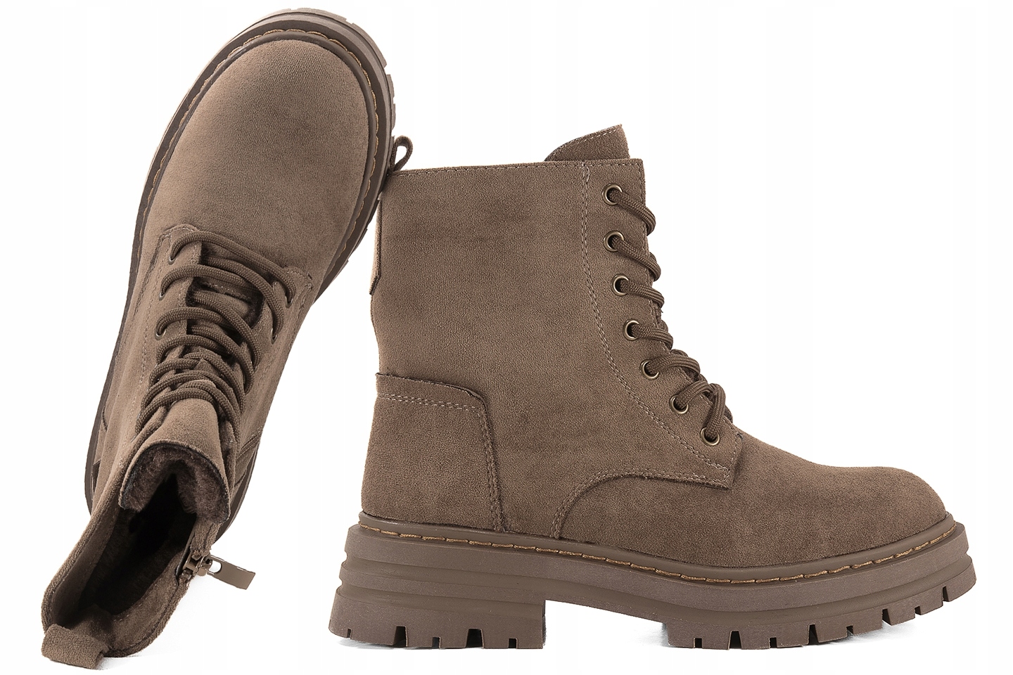 Sergio Leone TR915 Zimní Boty Kotníkové Boty Zateplené Kozačky Mikrovlákno 41