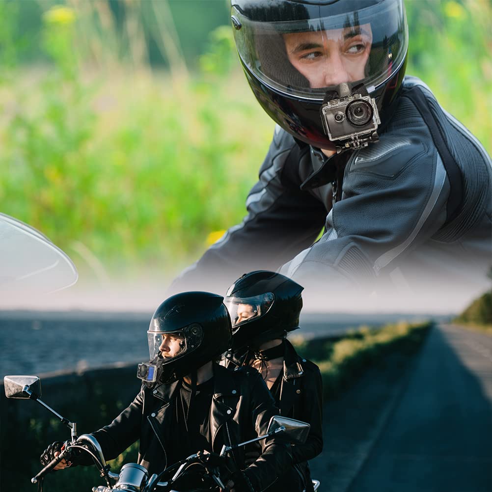 Mocowanie Kasku Motocyklowego Pod Brodę Do Kamer Sportowych EMNIMQ — miniatura 5