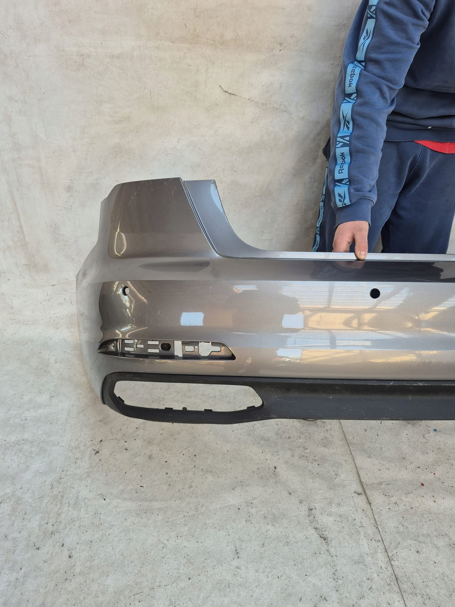 AUDI A6 C8 4K sedan 18-25 bumper rear part rear 4XPDC