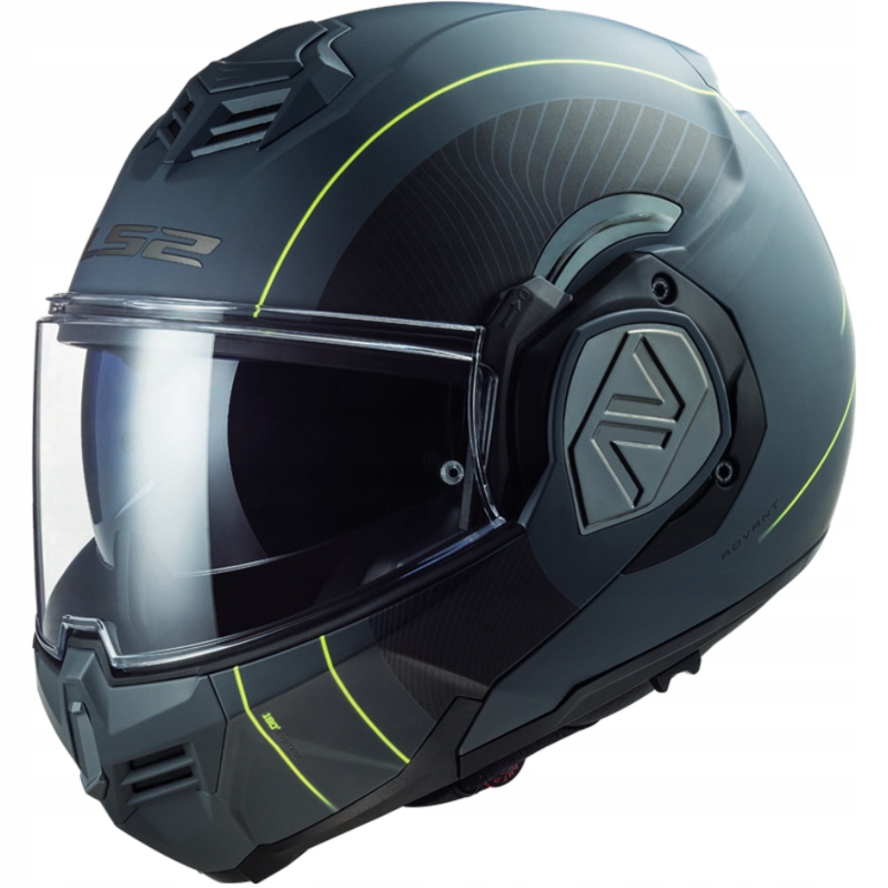 Motocyklová prilba LS2 Advant Cooper Matt T. Black Prilba Čeľusťová FF906