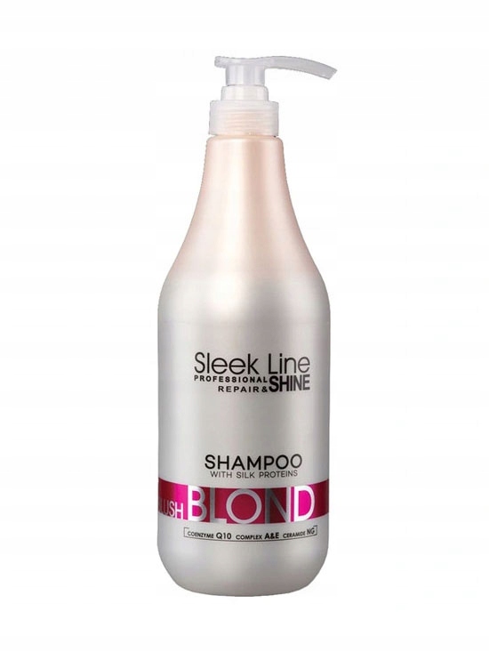 

Stapiz Sleek Line Szampon Jedwab Blush Blond 1000