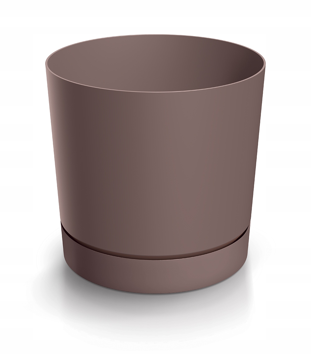 

Doniczka okrągła Tubo DPOP130 z podstawką 1,2l