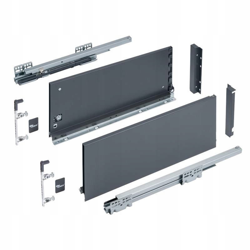 Szuflada Amix Elitebox 18mm B.wysoka 500/199 Antr.