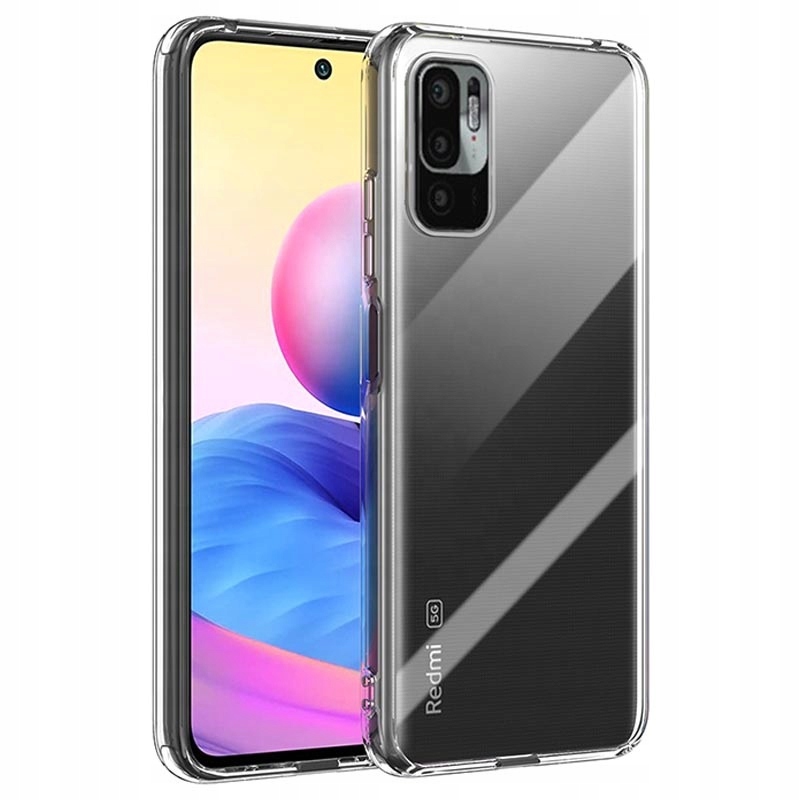 

Etui do Xiaomi Redmi Note 10 5G gumowe Slim Clear