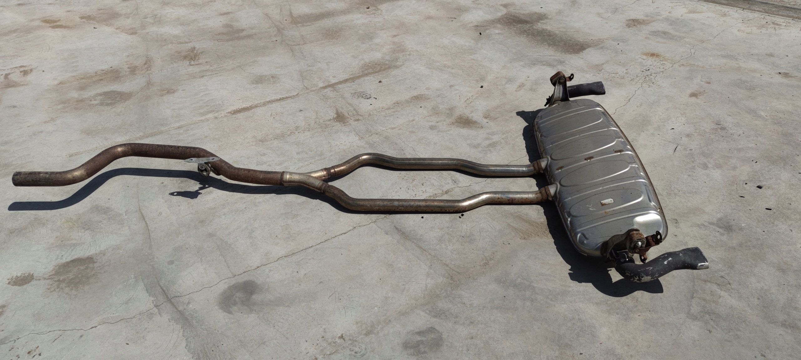 muffler, exhaust AUDI Q7
