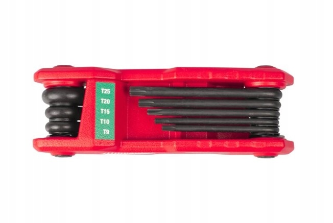 Zestaw kluczy trzpieniowych,, 8szt. profil: torx rozmiar TORX / E-TORX Liczba elementów zestawy