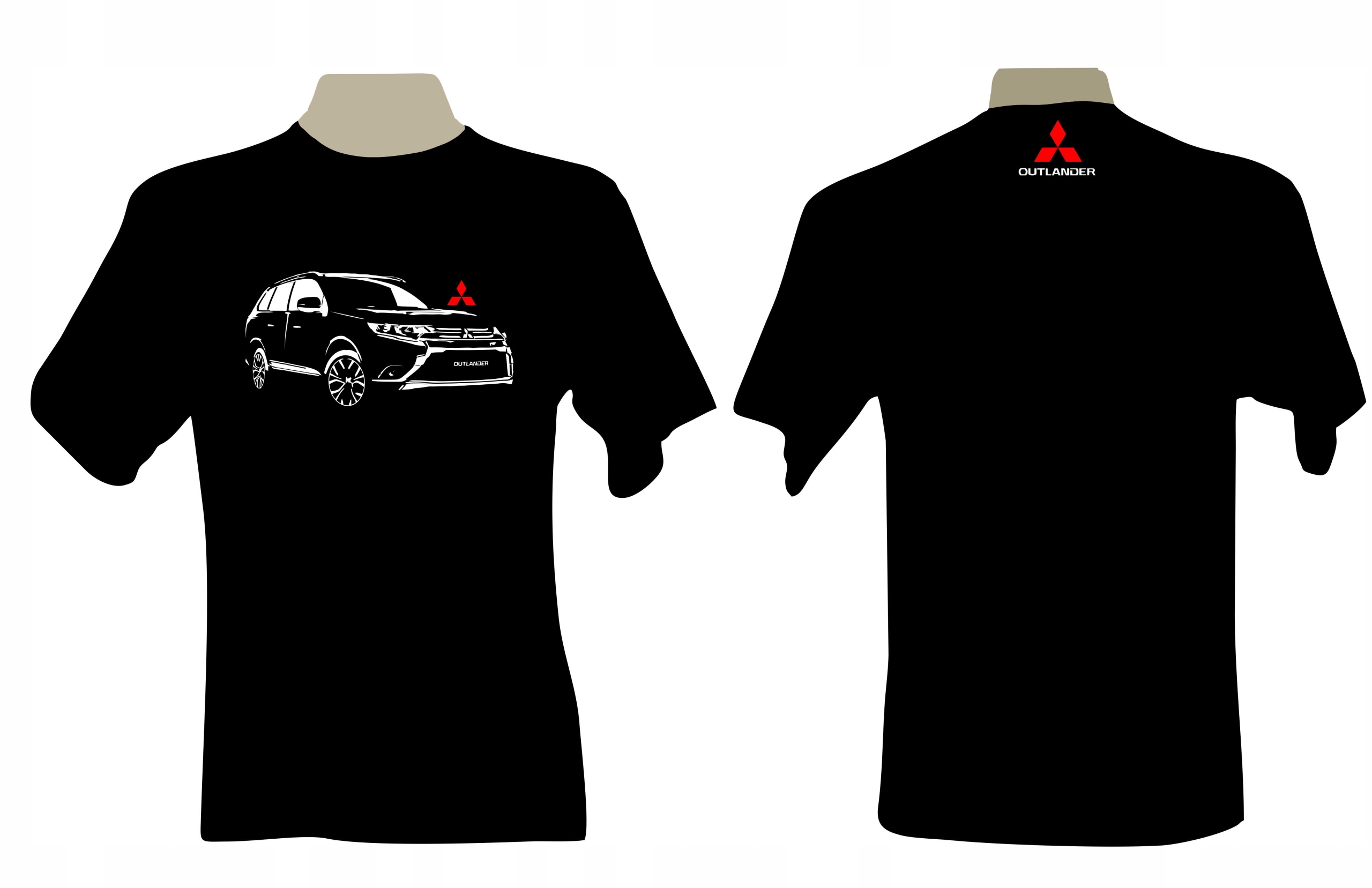 KOSZULKA T-shirt fana Mitsubishi OUTLANDER 2017 EAN (GTIN) 8445388044284