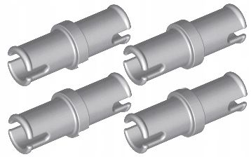 

Lego Technic Pin Łącznik 3673 J Szary 10 szt Nowy