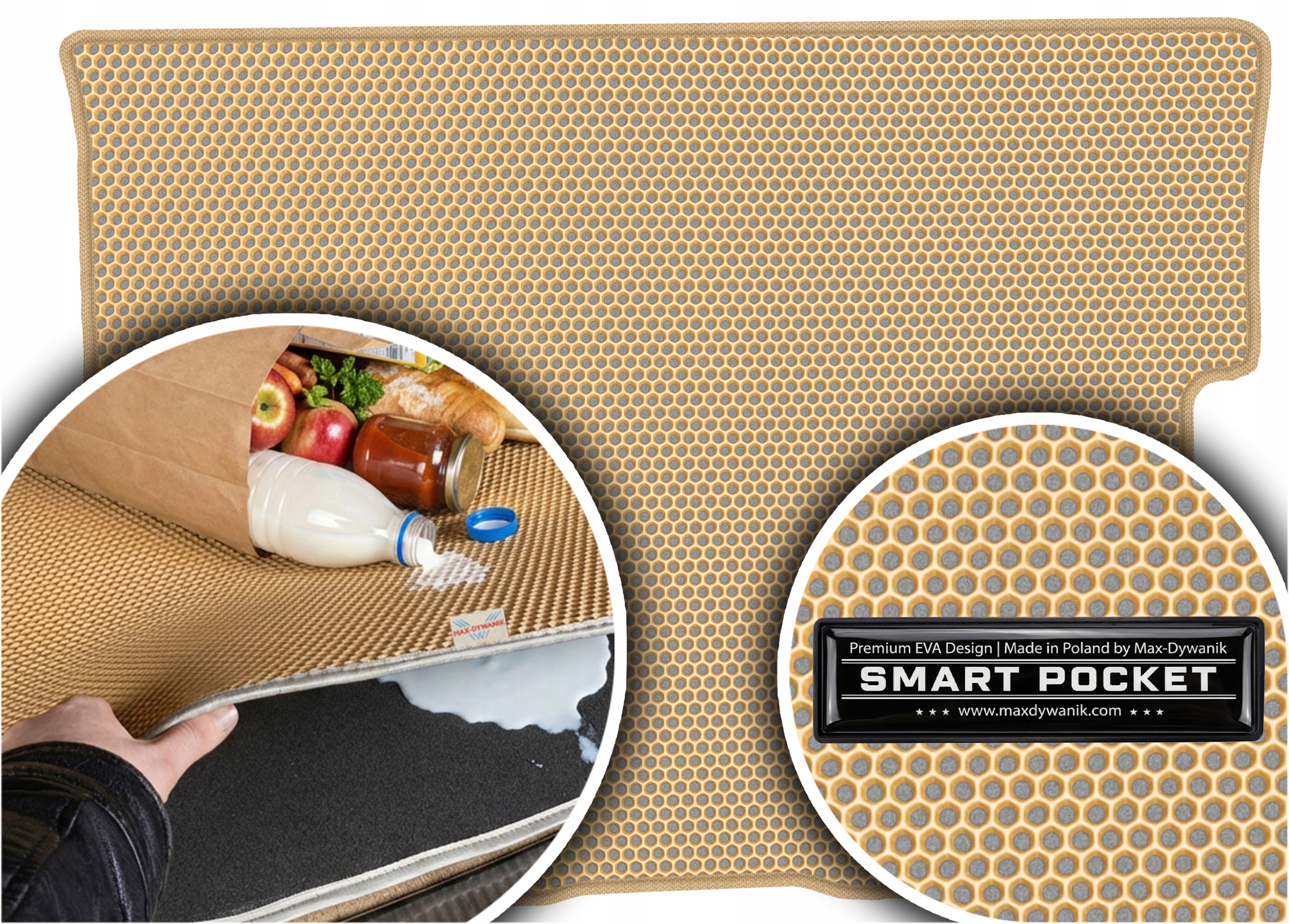 Partner I Kombivan 5os 02-05 Vložka do batožinového priestoru Eva Smart Pocket Bežová
