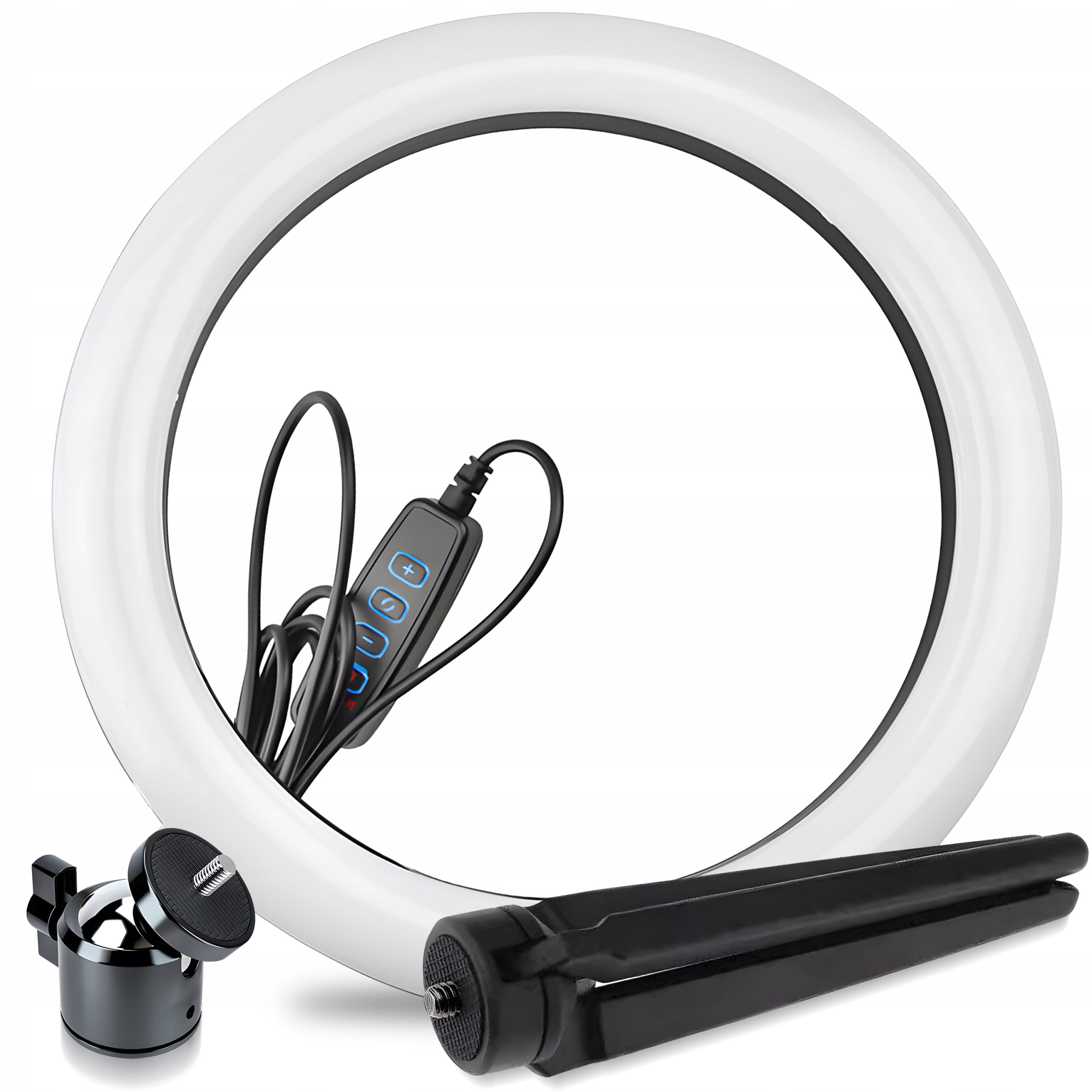 LAMPA DO SELFIE LED PIERŚCIENIOWA RING MAKIJAŻ STATYW DO ZDJĘĆ TRIPOD USB Kod producenta LAMPA DO SELFIE LED PIERŚCIENIOWA RING D5