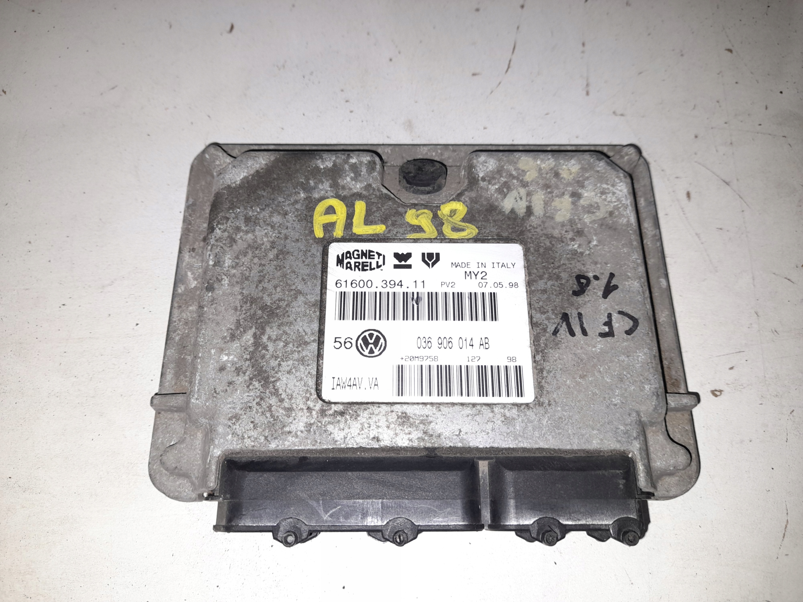 computer of the engine VW GOLF IV 4 036906014AB
