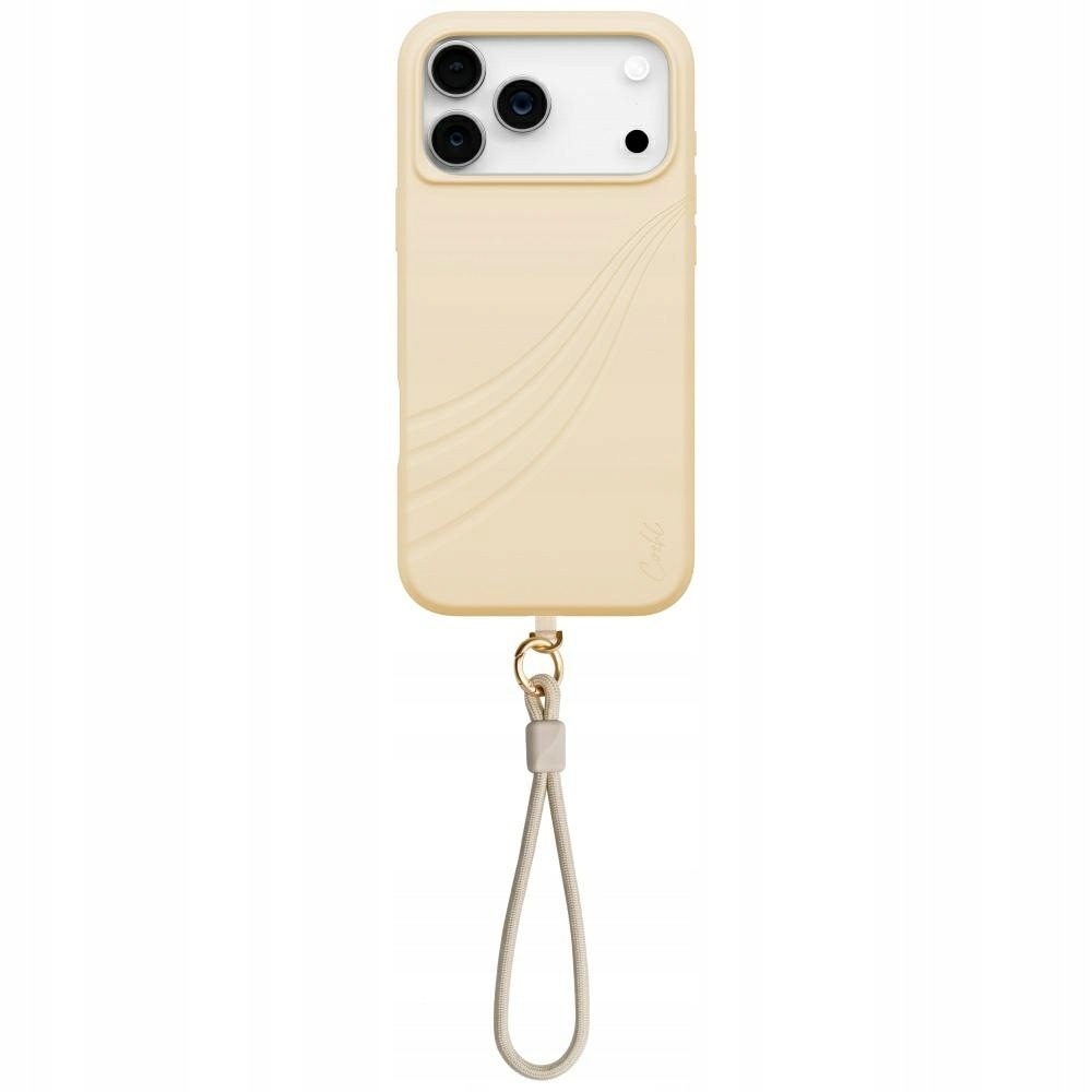 Pouzdro Uniq Coehl Serina pro iPhone 17 Pro Max Magnetic Charging béžové