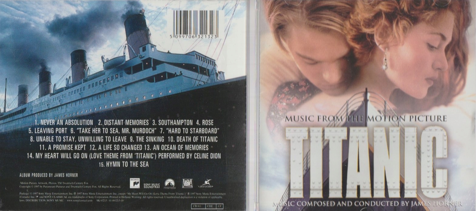James Horner Titanic Music From The Motion Picture 12447401104 - Sklepy,  Opinie, Ceny w 