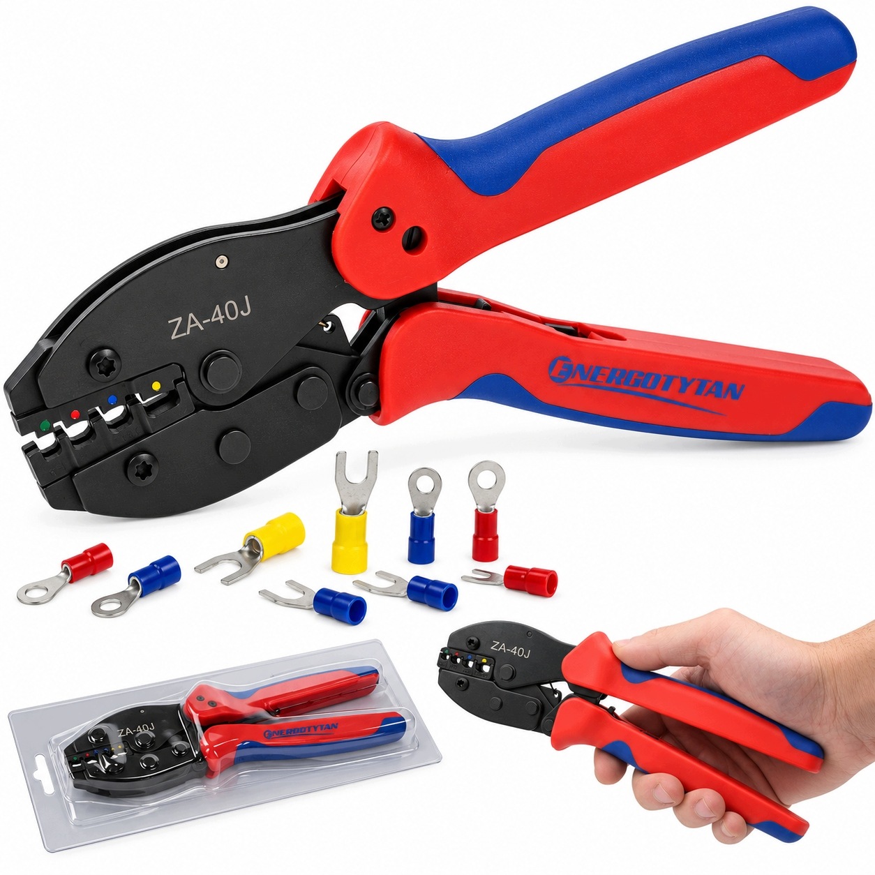 Pražská Svorka Pro Koncovky Izolovaných Kabelů 0.25-6 mm2 Energotytan