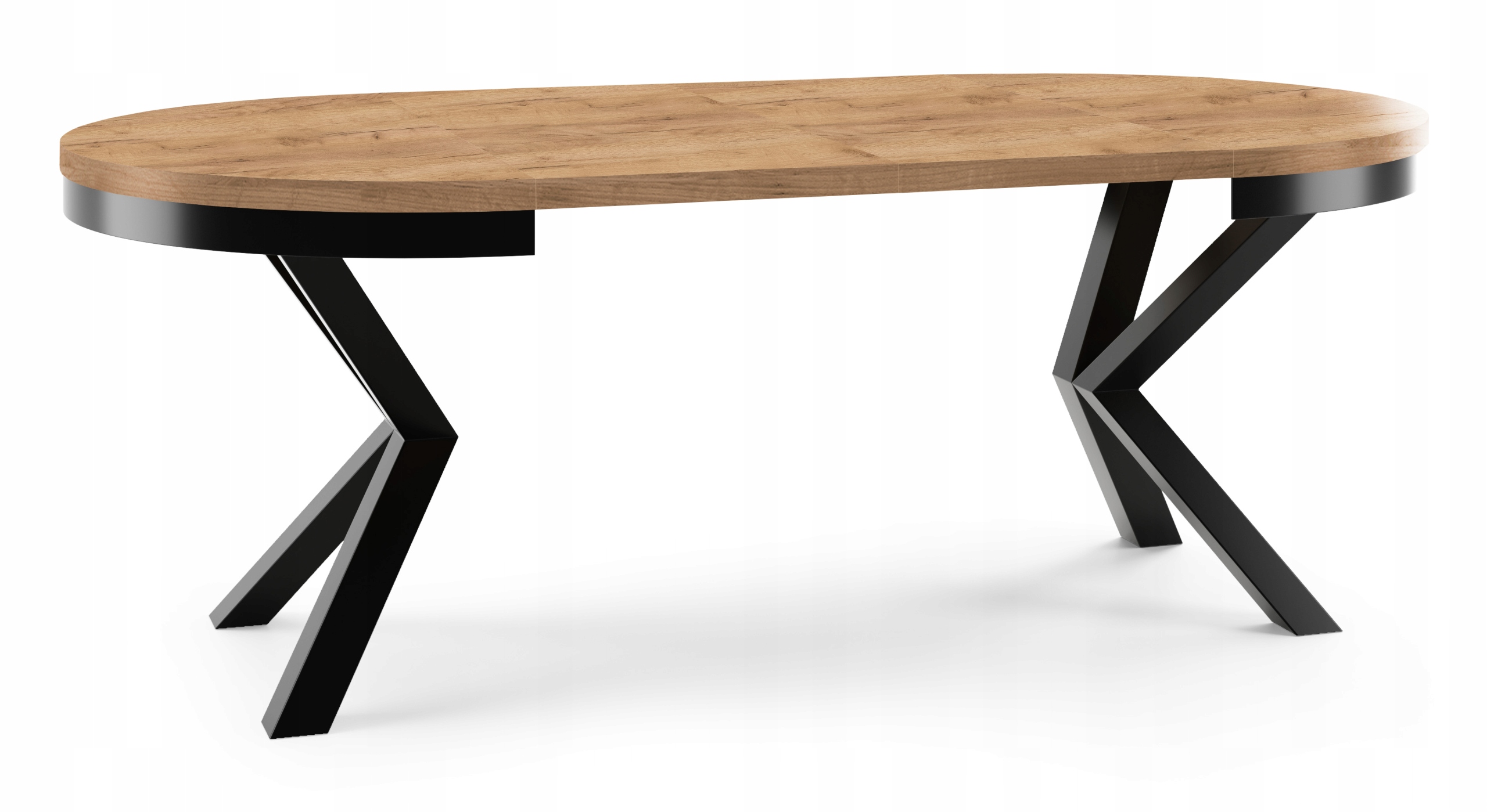 Zestaw Stół z 4 krzesłami TULA LOFT nowoczesny Szerokość siedziska 53 cm