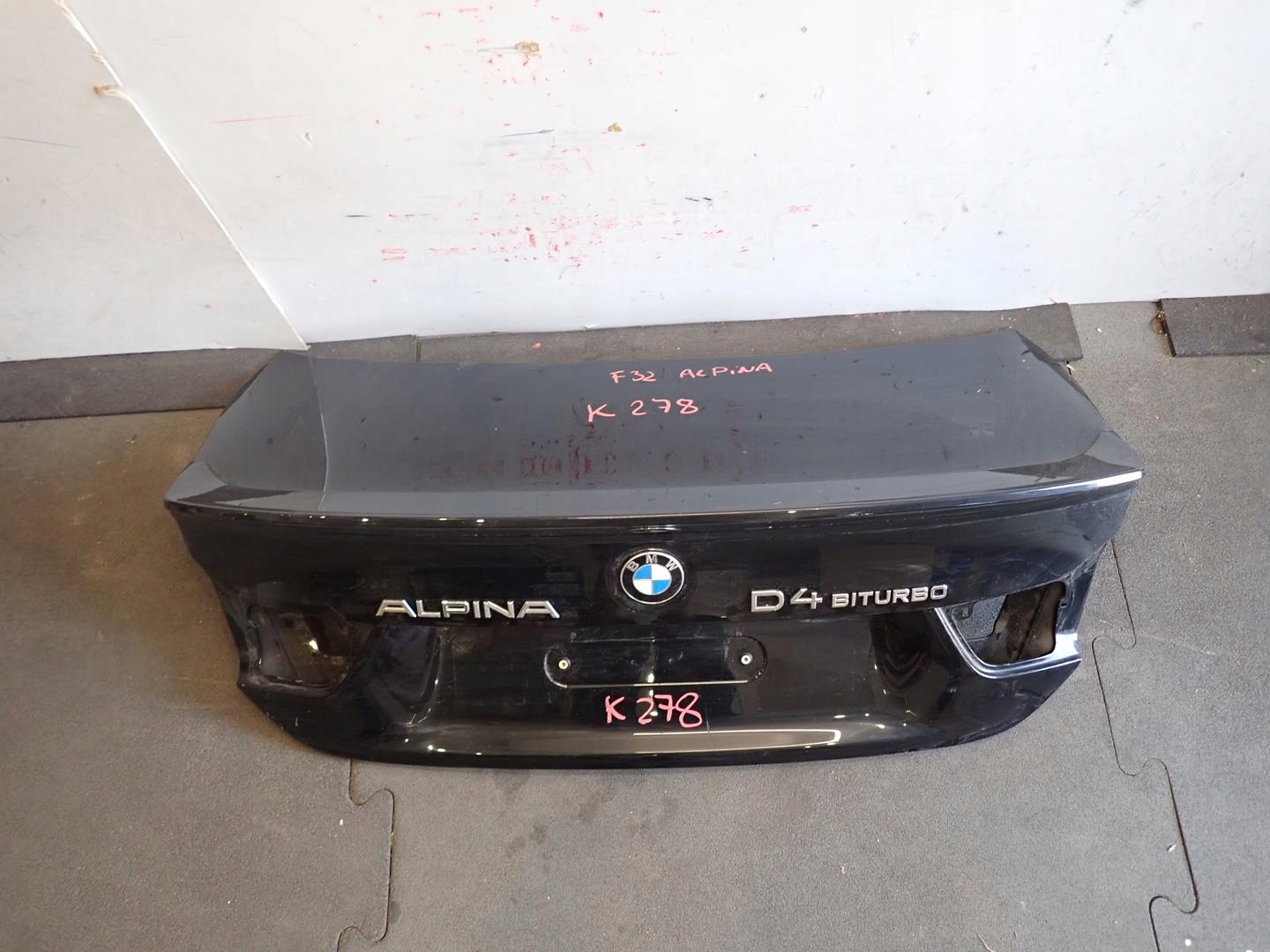 heckklappe kofferraumdeckel BMW 4 F32 2013