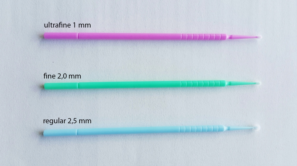 MIKROSZCZOTECZKI DO OCZYSZCZANIA RZĘS APLIKATORY 1 Rodzaj aplikatory