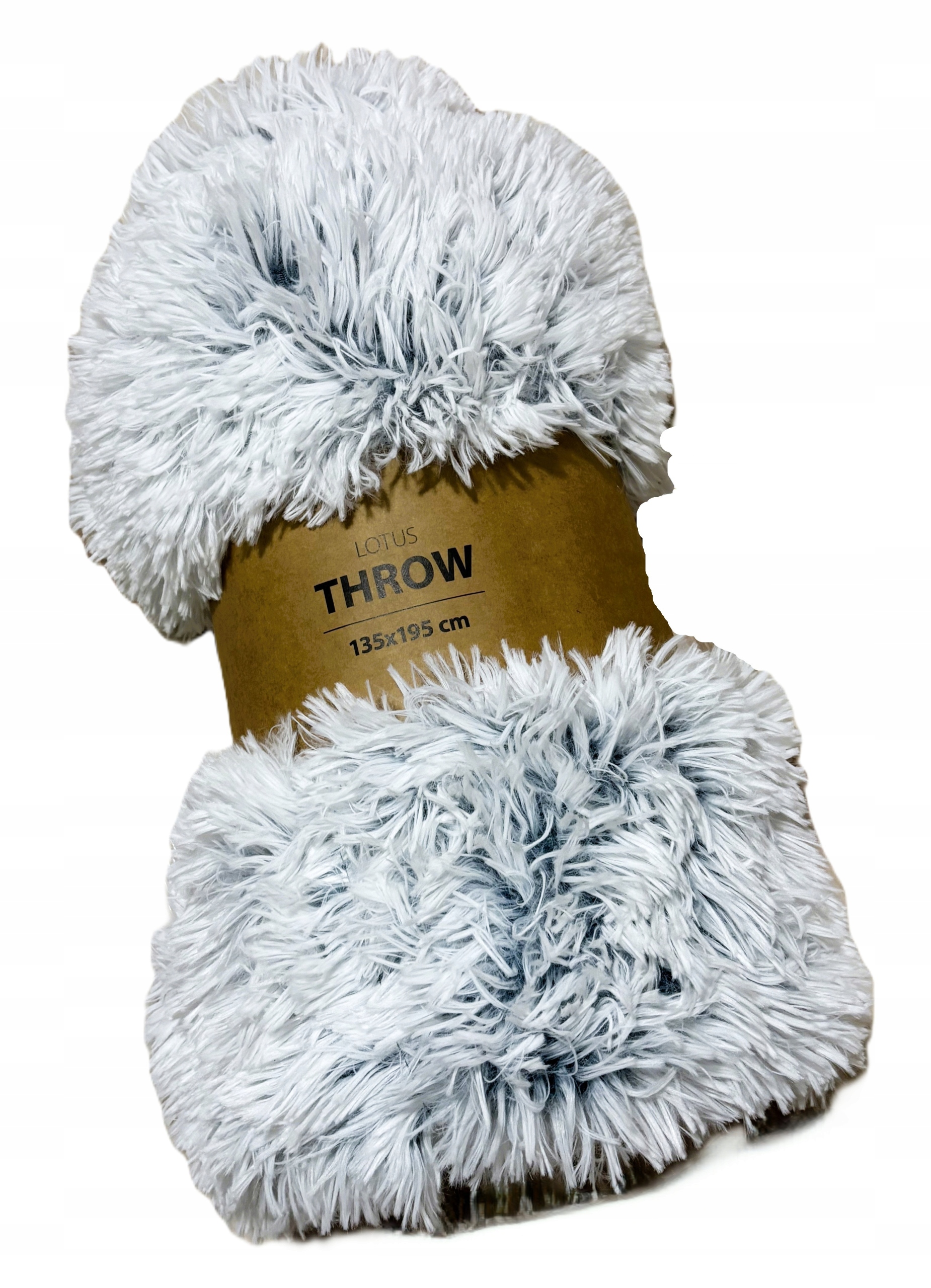 Koc Włochacz Futrzak Narzuta Na Łóżko Miękki ciepły