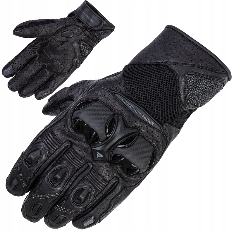 Dámske Motocyklové Rukavice Rebelhorn Krátke