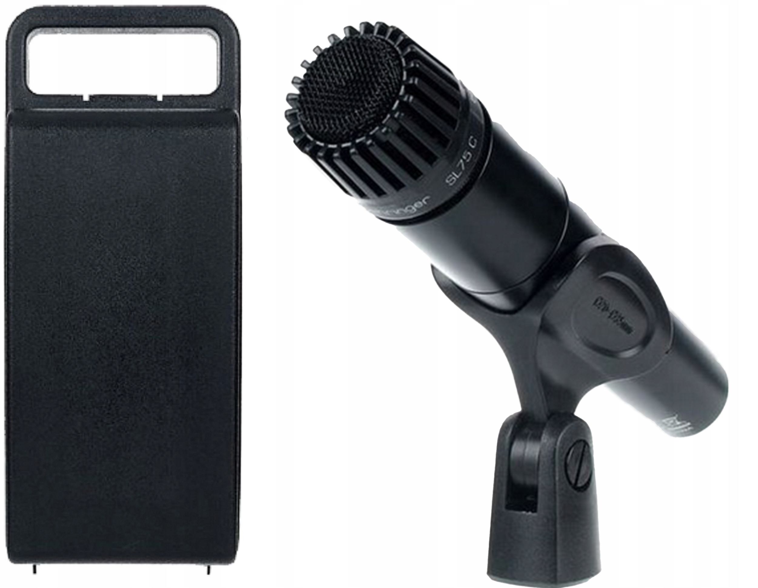Dynamický nástrojový mikrofon Behringer Sl 75C Držák Case Set