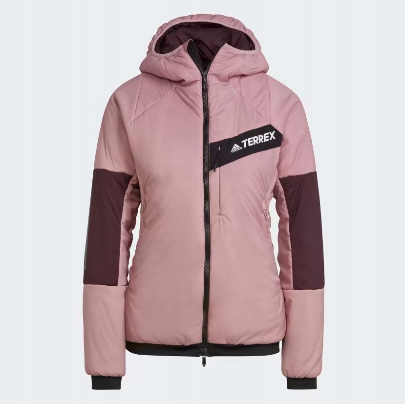 Kurtka damska Adidas Terrex W Trk Primaloft Techrock sportowa fioletowa S