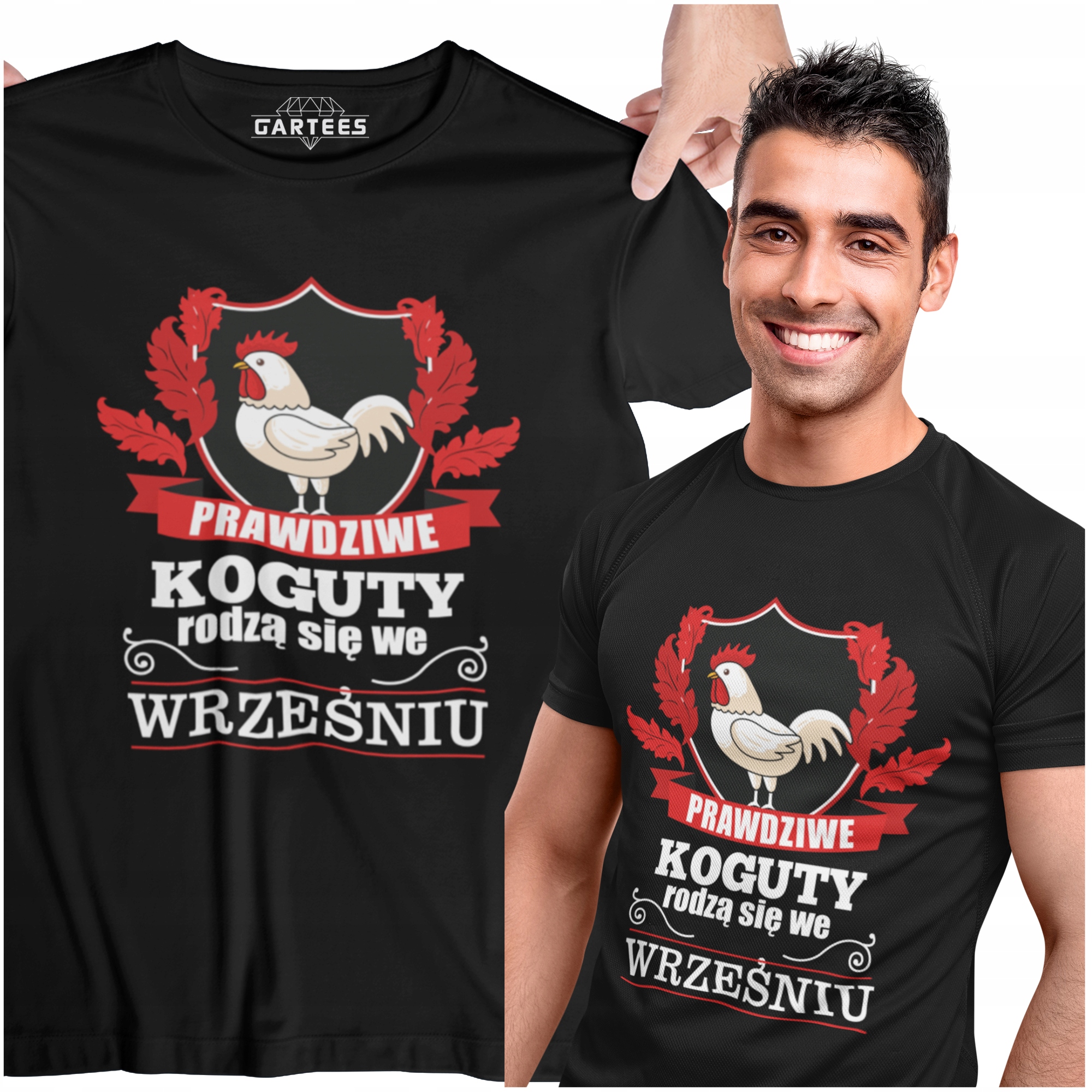 

Koszulka Fun Urodziny Koguty Rodzą Się We Wrześniu