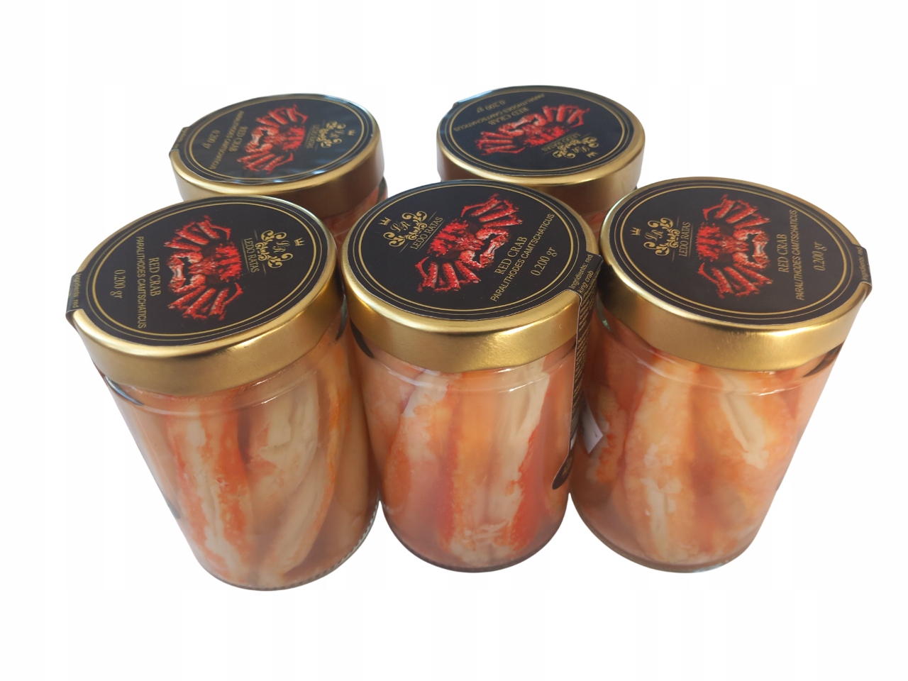 Levně přírodní krab 200 g (Red King Crab)