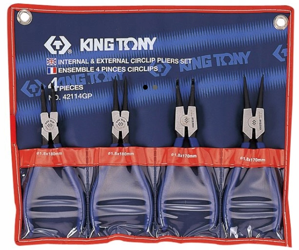 ZESTAW SZCZYPIEC DO PIERSCIENI SEGERA 4 SZT ETUI