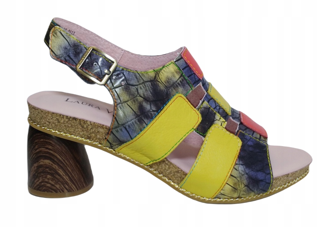 Laura Vita Dámské sandály Lilio 02 vel. 38 žluté