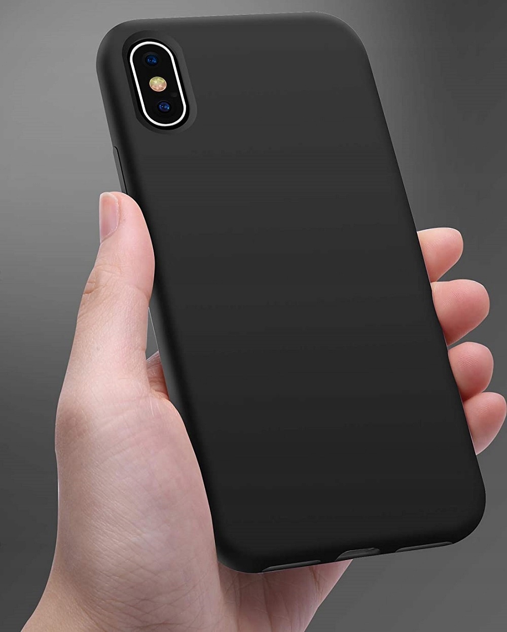 ETUI MATOWE SLIM do IPHONE X / XS CASE + SZKŁO Stan opakowania oryginalne