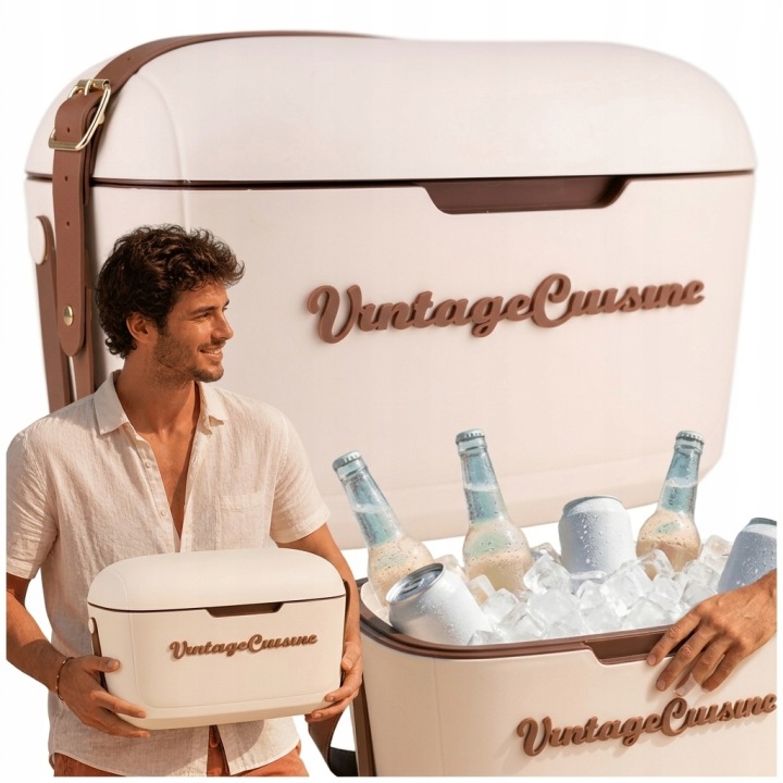 Lodówka turystyczna Vintage 18.8L Classic Edition Retro Torba Termiczna
