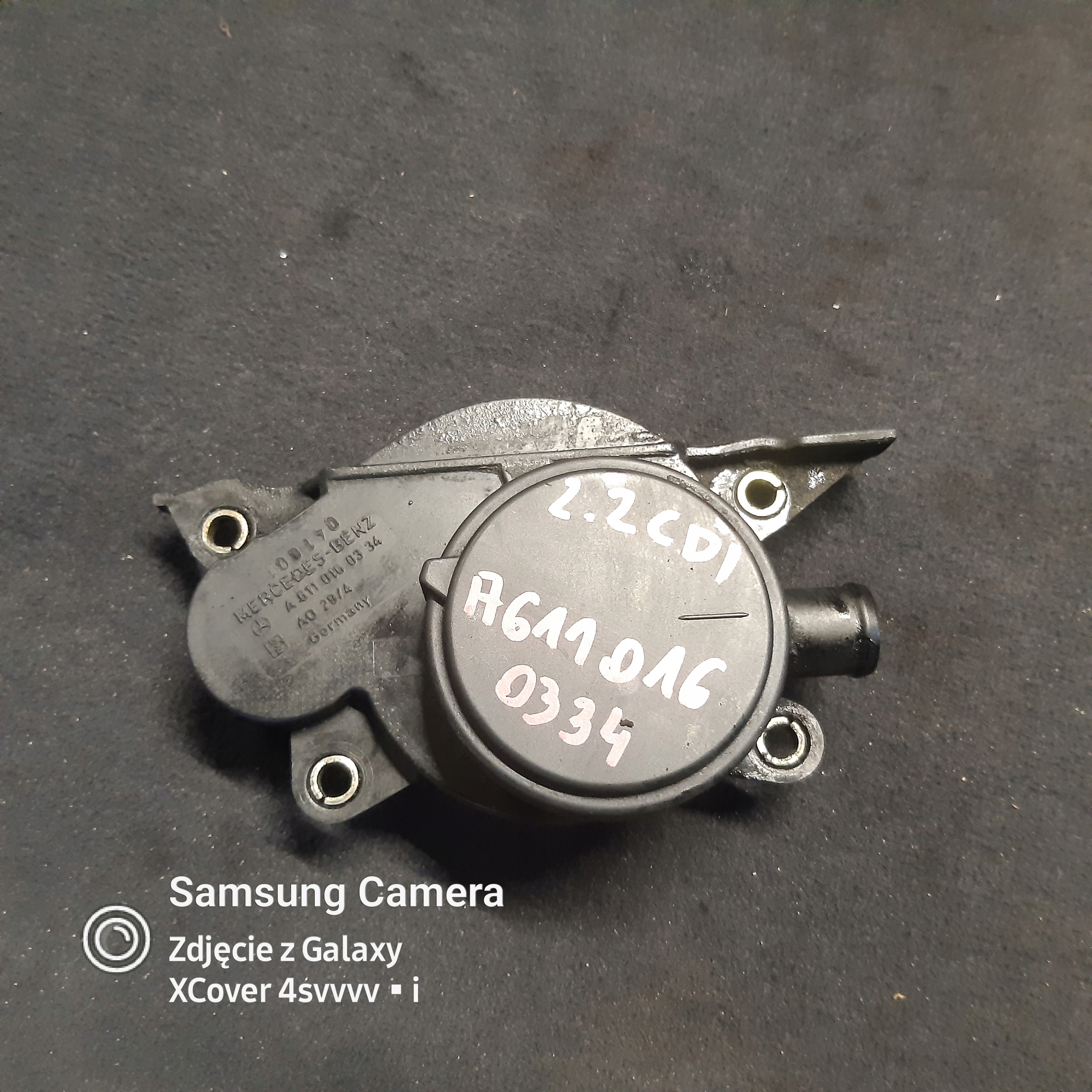 ODMA SEPERATOR MERCEDES W210 2.2 CDI A6110160334