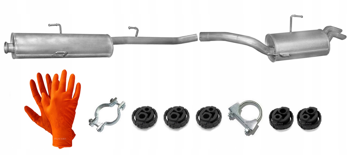 Citroen Evasion 1.9 2.0 2.1 Diesel (1994-2002) Tlumič Středový Koncový