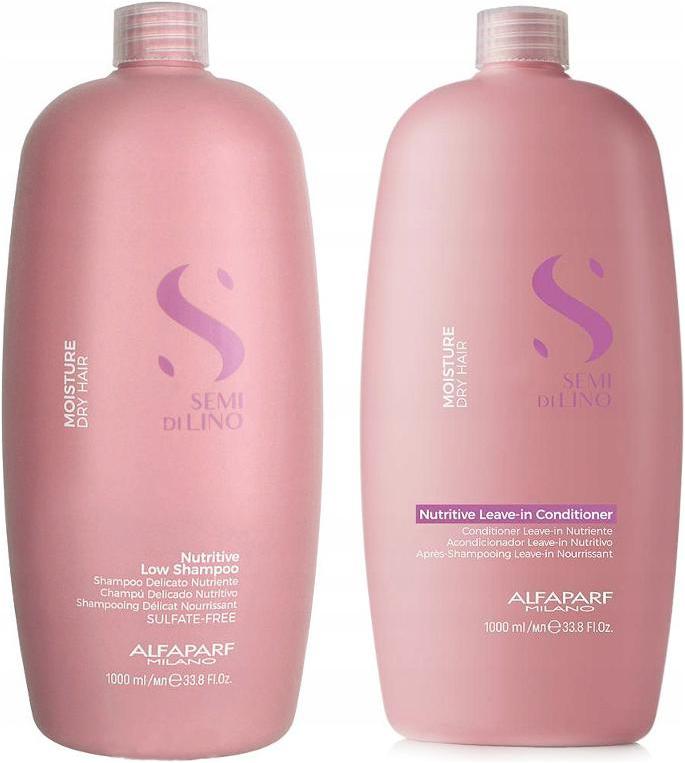 Alfaparf Semi Di Lino Moisture Nutritive šampon 1000 ml kondicionér 1000 ml