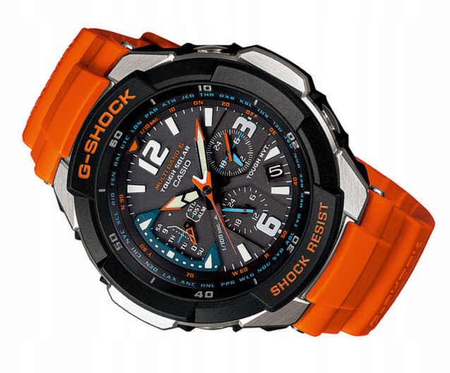 Hodinky Casio G-shock Oranžové GW-3000M-4AER