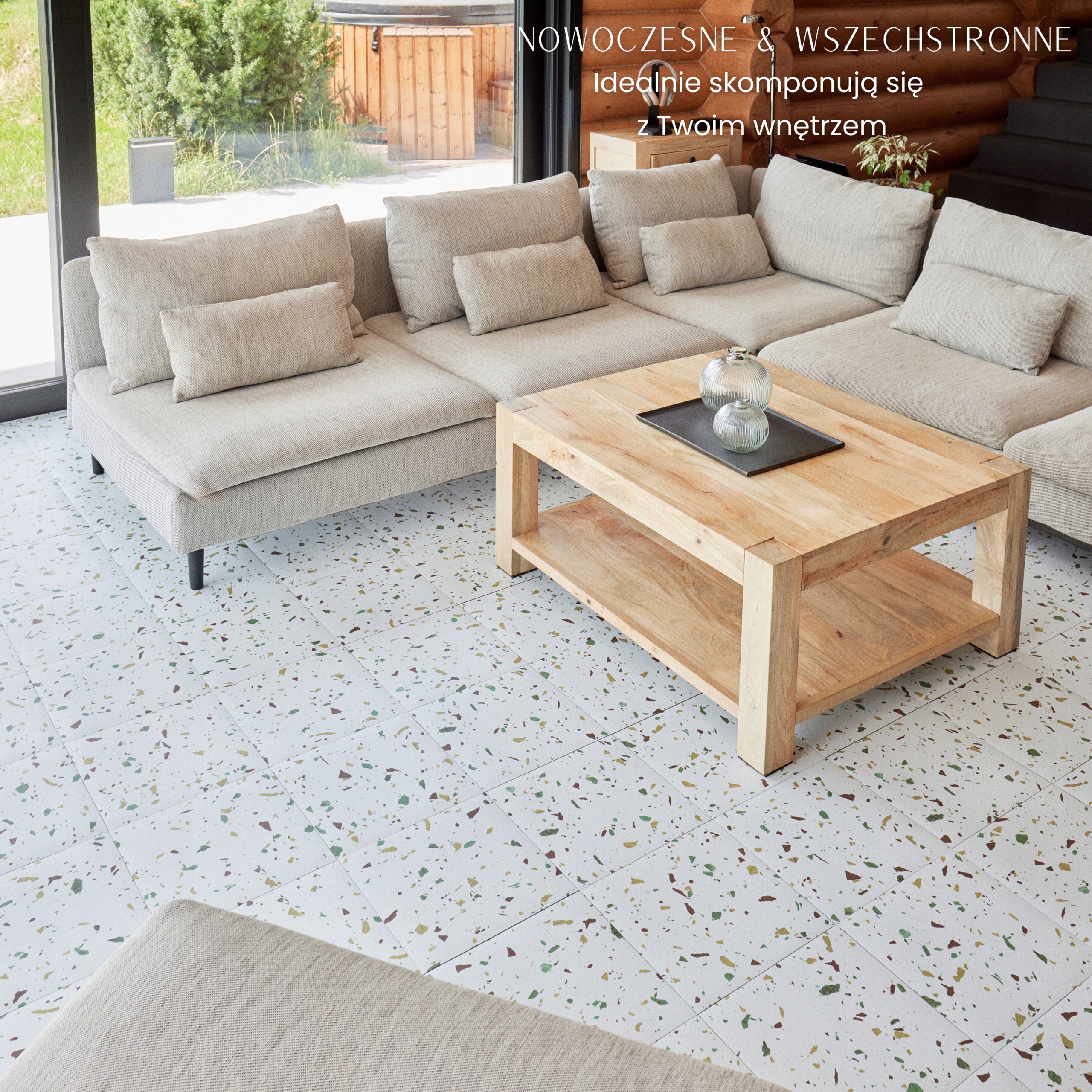 Płytka Winylowa Samoprzylepna Białe LASTRYKO 1 SZTUKA Kafle WODOODPORNE 9A Producent nieznany producent