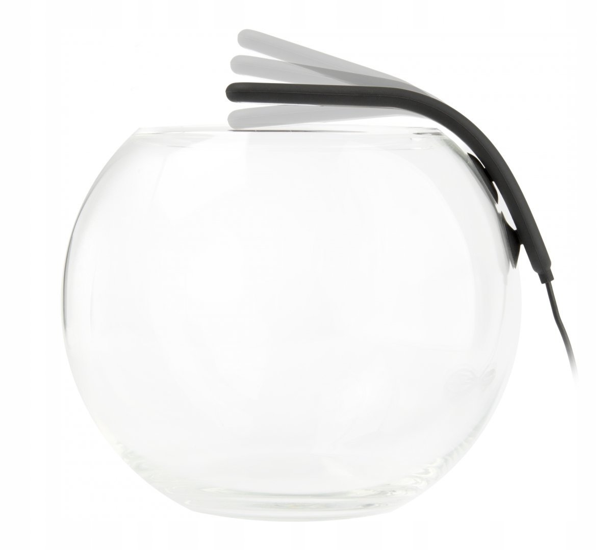 Levně Led osvětlení do akvária, flexibilní lampička, bílé světlo, pro akvária do 20 l, černá