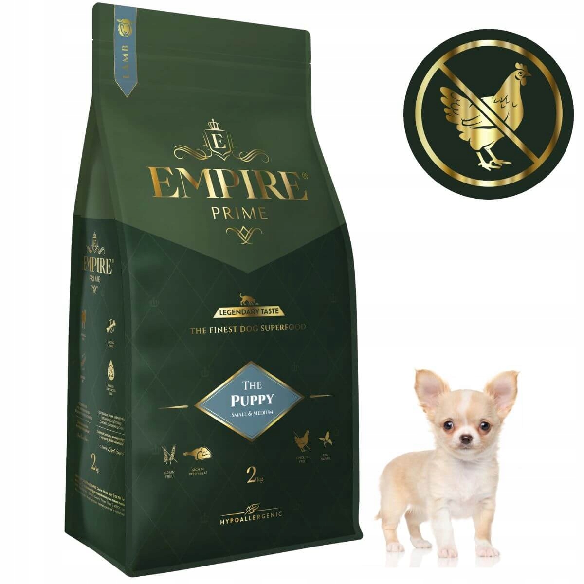 karma chihuahua junior bez kurczaka 2kg