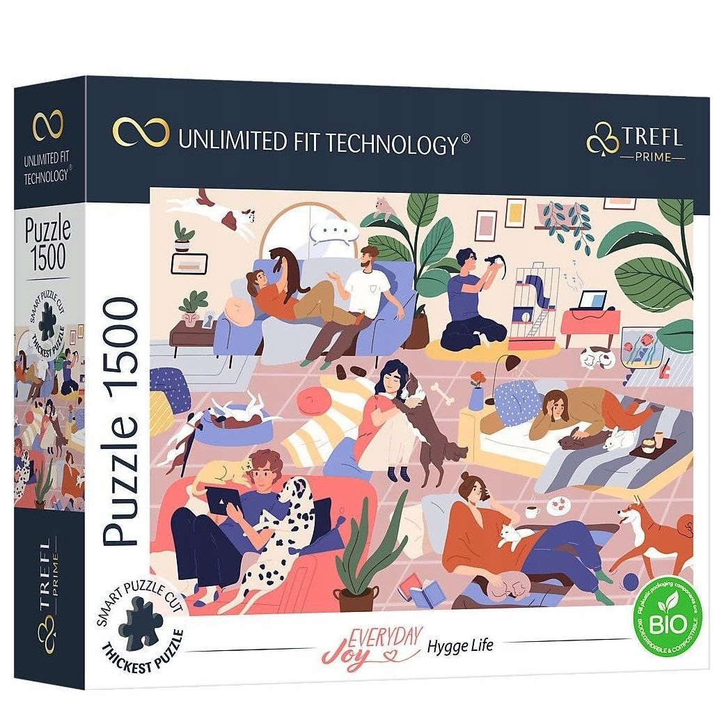

Trefl 1500 El. Everyday Joy: Hygge Life (puzzle)
